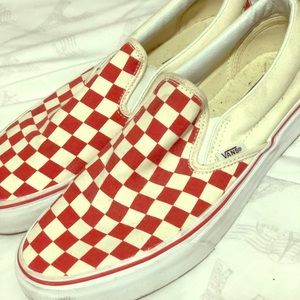 VANS CHECKERBOARD SLIP-ON